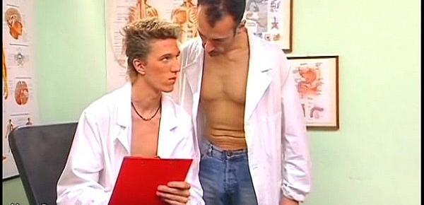  Boy gets anal examination from a skilled gay doc
